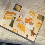 榴槤博物館 明信片 恐龍明信片