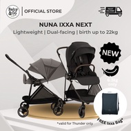 [FREE Ixxa Bag] Nuna Ixxa Next Lightweight Dual-facing Stroller
