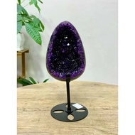 Best Uruguay Dinosaur Egg 1.3kg Collectibles Purple Qi Donglai Money Drawing Town House Exorcising E