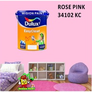 ROSE PINK 34102 KC ( 5L ) ICI DULUX EASY CLEAN / EASYCLEAN INTERIOR PAINT