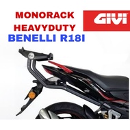 Monorack Givi Benelli R18I 100% Original Givi Heavyduty Advance Rack R18i Accessories Motor HRV GIVI