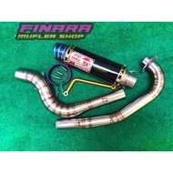 SUZUKI EKZOS REDLEO 38MM Y15 EKZOS Y15ZR/ EKZOS LC135/ EKZOS RS150/ EKZOS/ RAIDER150SUZUKI BLACK ESR