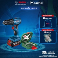 Máy khoan vặn vít pin GSB 185-LI (1 pin) - Tặng kèm 1 Bộ mũi khoan và vặn vít X-Line 34 món