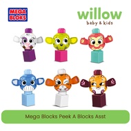 3d Puzzle - Mega Blocks Peek A Blocks Asst