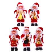 Christmas Electric Dancing Music Santa Claus Doll Christmas Decorations for Home Xmas Gift for Kids