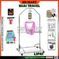 Baby Spring Cot Stand HS 30SC - Baby Cradle Spring Buaian Baby Buaian Elektrik Buaian Gantung Buai Baby Buaian Bayi