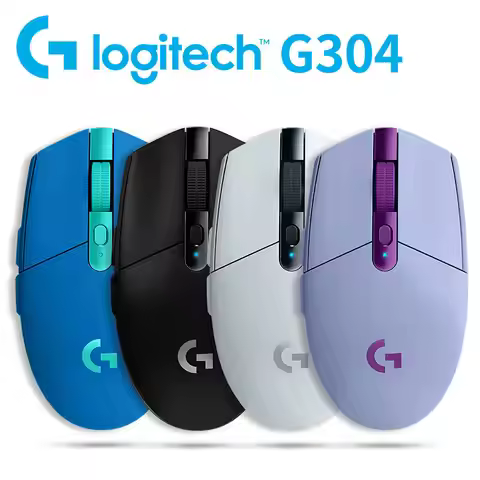 Logitech G304 series mouse, e-sports gaming mouse, multiple models, efficient office mouse G102/G203