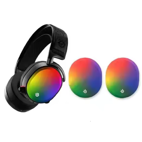 Replacement Headphone Cups cover for SteelSeries Arctis Pro Wired,Wireless Headset,DIY Anime Pattern