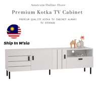 AXC KOTKA 1.8M TV Cabinet 6 Feet TV Cabinet 6FT TV Rack TV Cupboard TV Console Table Meja TV Almari 