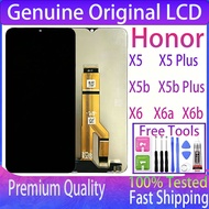 Original Fit for Honor X5  X5 Plus  X5b  X5b Plus  X6  X6a  X6b LCD Display Touch Screen With Frame 