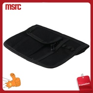 MSRC 20 X 25 Cm Wallet Canvas Black Waist Pack Adjustable Modern Waiter's Waist Wallet Restaurant