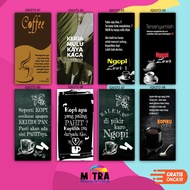 Motivational Quotes Bitter Coffee cafe Display Coffee Quotes Vintage Wooden Walldecor