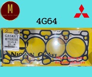 ประเก็นฝาสูบ MITSUBISHI 4G64(เหล็กหนา พิเศษ1.5MM) TRITON เบนซิน CNG PAJERO SPORT 2.4 GLS 2400CC SOHC