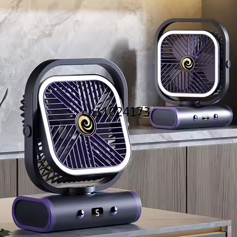 Rechargeable Electric Fan with Large Capacity Electric Cool Fan JMF-9