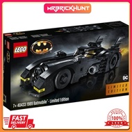 [MrBrickHunt] Lego 40433 DC Batman 1989 Batmobile Limited Edition | Block Toys |