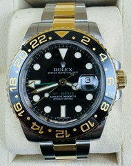 Rolex 勞力士 GMT-Master II      116713LN  金鋼綠針