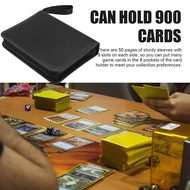 Trading Card Collection Binder 4 Pocket, Zip Card Binder Album,Card Case for Game/Football/Baseball