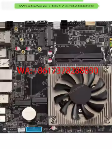 Ultra thin AMD Ryzen R5 R7 5825U 17 * 17 mini itx motherboard, all-in-one industrial control NAS mot