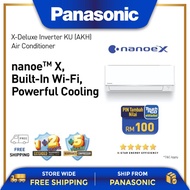 PANASONIC R32 RAC X-DELUXE (KU) INV WM 1.0/1.5/2.0/2.5/3.0HP