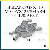 SUZUKI BEST / BELANG / GSX110 / V100 / VS125 / SMASH / GT128 - FUEL COCK COCK MINYAK BAWAH TANGKI PE