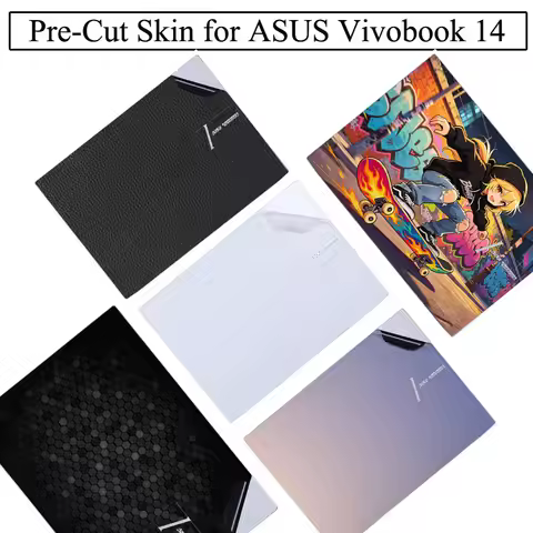 Pre_Cut Vinyl Sticker Skin Film for ASUS Vivobook Pro 14 OLED K3402 M5402 14X K3405 S14 S5406 M5406 