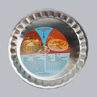 Scalloped Tin - 9.5'' (Dia 242 x H 26 mm)