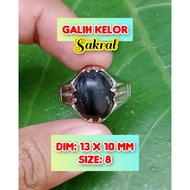 Agate ring, old school ring, sacred.03
