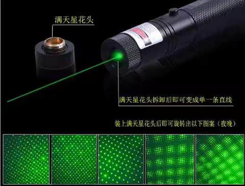 Mini NEW No Battery Green Laser Beam Light 532nm Presentation Lamp Portable Size Laser Pointer Pen