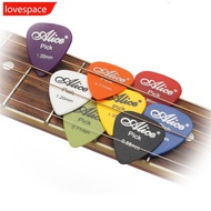 LOVESPACE 50pcs Guitar Picks 1 Box Case Alice Acoustic Electric Bass Plectrum Mediator Musical Instr