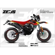 Decal Sticker - Decal Sticker cross x 150-200 gt Zeus SC 25