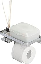 Tiger Caddy Toilet Roll Holder Stainless Steel Chrome W24cm x H10cm x D11.6cm