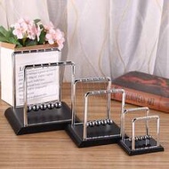 1pc Newton's Cradle, Physics Desk Toy, Non-Perpetual Chaos Desk Decor, Relaxation Gift, Student Lear