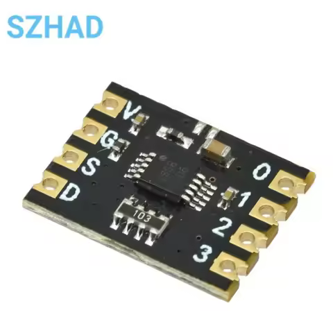 ZY ADS1115 Four 16-bit ADC Module I2C Communication Module ADC Sampling Channel ADS1115 Chip