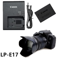 Canon EOS 750D 760D 800D 850D 77D SLR Camera Charger+Battery LP-E17 Accessories