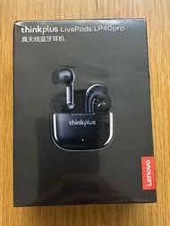 Lenovo thinkplus livepods LP40pro 聯想藍牙耳機 黑色 earphone