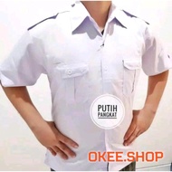 KEMEJA Tamam.storee White Civil Servant Uniform, Civil Servant Uniform, Men's Civil Servant Uniform,