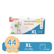 BESUPER Ultra thin baby Diaper pant XL 44pcs/bag