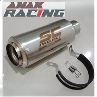 RACING SC S1 Exhaust Silencer SC project Silencer SC Silencer Inlet 50mm