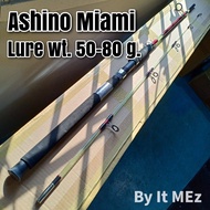 ของแท้ ราคาถูก ❗❗ คันเบ็ดตกปลา คันตัน Ashino Miami 2 ท่อน เหมาะกับงานช่อน ชะโด กระสูบ Spinning
