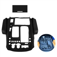 Car Interior Rubber Storage Box Organizer for Lexus 570 LX570 Accessories 2016-2021 Black