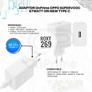 Oppo Reno Find 67W 67 Watt Charger Adapter Universal 67Watt SuperVooc Super Vooc Charger Adapter