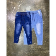 budak denim slaik pants size 5y--13y.kain tebal memeri selasa paki