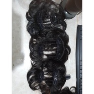 Wig Real Hair Can Be Inserted Up Thicker Smooth In 10 Seconds Hairpiece To Cover Thinning