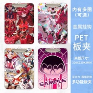 [Hot Sale] Hell Inn Alasto Lucifer Angel Peripheral A4 Splint Writing Board Drawing Exam Board Clip 