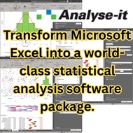 Analyse-it for Microsoft Excel Ultimate Edition 6 - Transform Excel into a world-class statistical a