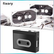 [fixory] Cassette Player, Cassette Tape Player, Binaural Sound 128kps Fat32 Tape Player