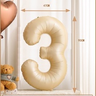 PREMIUM BIG SIZE NUMBER BALLOON 90cm