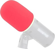 LEFXMOPHY MV6 Windscreen, for Shure MV6 Gaming Microphone Replacement Pop Filter Protector, Red Foam