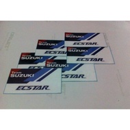 Suzuki Ecstar Blue And White Team Stickers