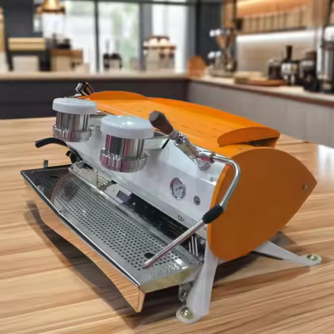 luxuryProfessional Barista 2 Group Coffe Automatic Commercial Expresso E61 Espresso Coffee Machine f